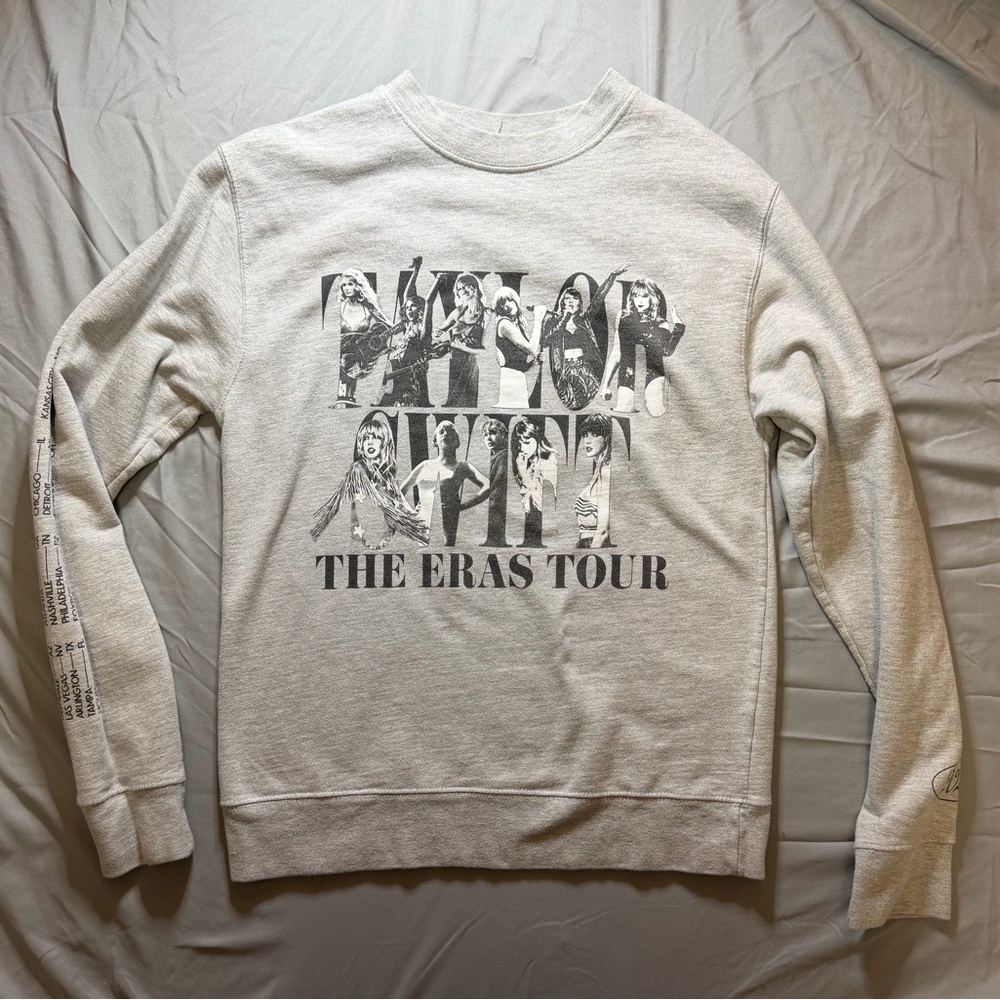 Taylor Swift Eras Tour Crewneck Hoodie